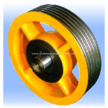 Elevator Suspension Pulley Cast Iron Pulley